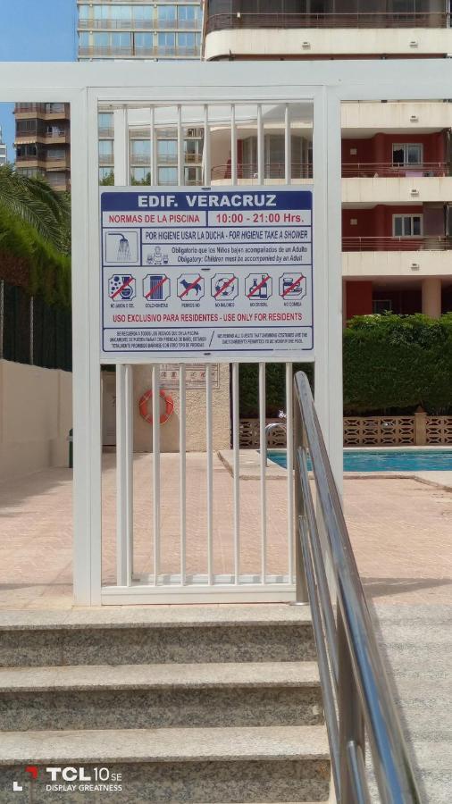 בנידורם Apartamento Veracruz - Primera Linea De Playa מראה חיצוני תמונה